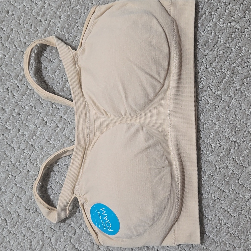 Seamless Tan Bra